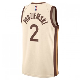 Dres Golden State Warriors Brandin Podziemski Nike 2025-26 City Edition Bijela Swingman
